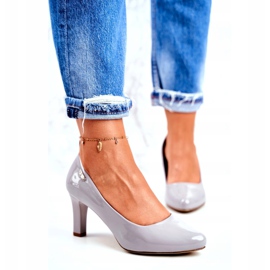 Női szivattyúk Sergio Leone Grey Lakkozott Orsola szürke 4