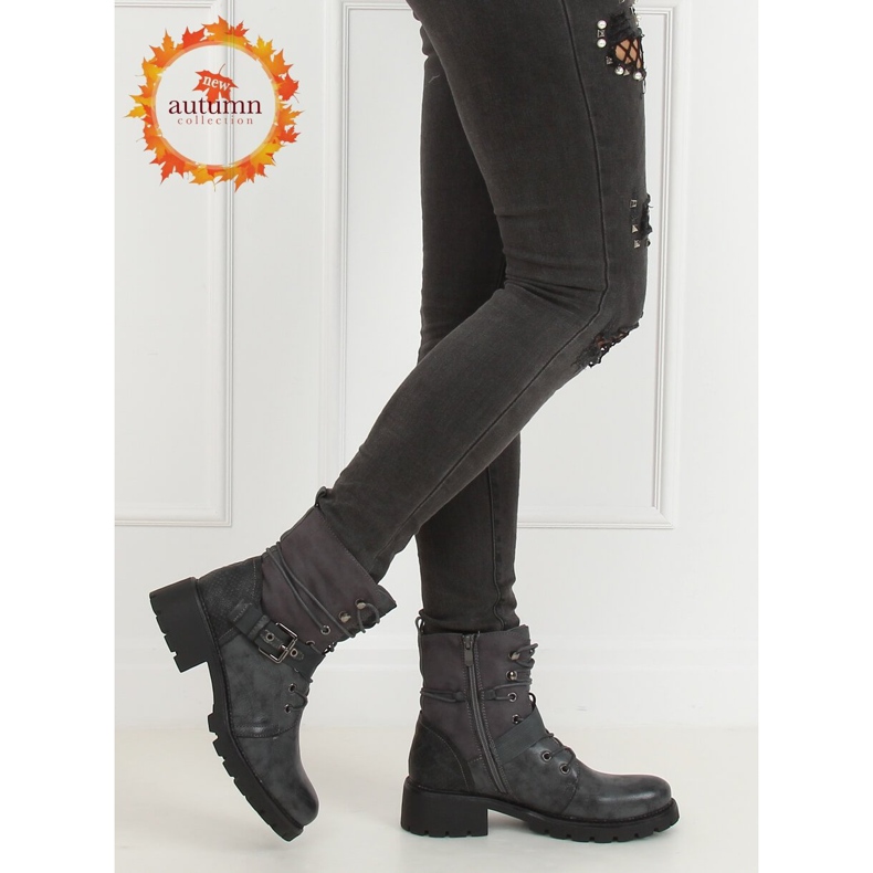 Szürke 1215-PA Szürke színű csizma 1 Szürke 1215-PA Szürke színű csizma 1