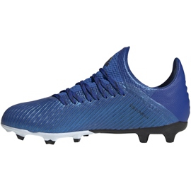 Adidas X 19.1 Fg Jr kék futballcipő EG7164 1