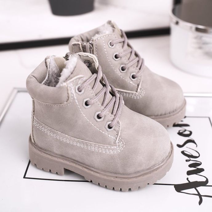 FRROCK Gyermek meleg Trapper csizma Grey Dexter szürke 1