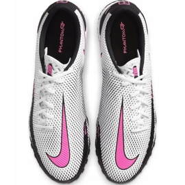 Nike React Phantom Gt Pro Tf CK8468 160 futballcipő fehér fehér 1