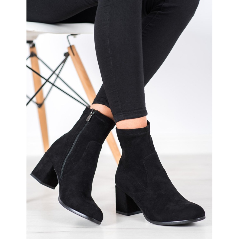 Evento Magas sarkú csizma fekete 2