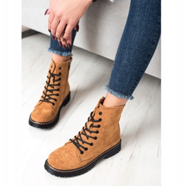 Small Swan Camel Suede Trappers barna 1 Small Swan Camel Suede Trappers barna 1