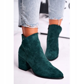 Vinceza Női csizma Meleg Eco Suede Green So Good zöld 2