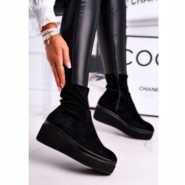 Női csizma Sergio Leone BT730 fekete 1