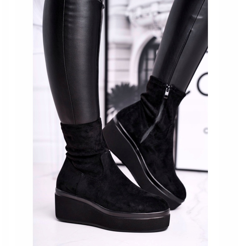 Női csizma Sergio Leone BT730 fekete 2