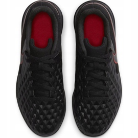 Nike Tiempo Legend 8 Club Ic Jr AT5882 060 futballcipő fekete fekete 1