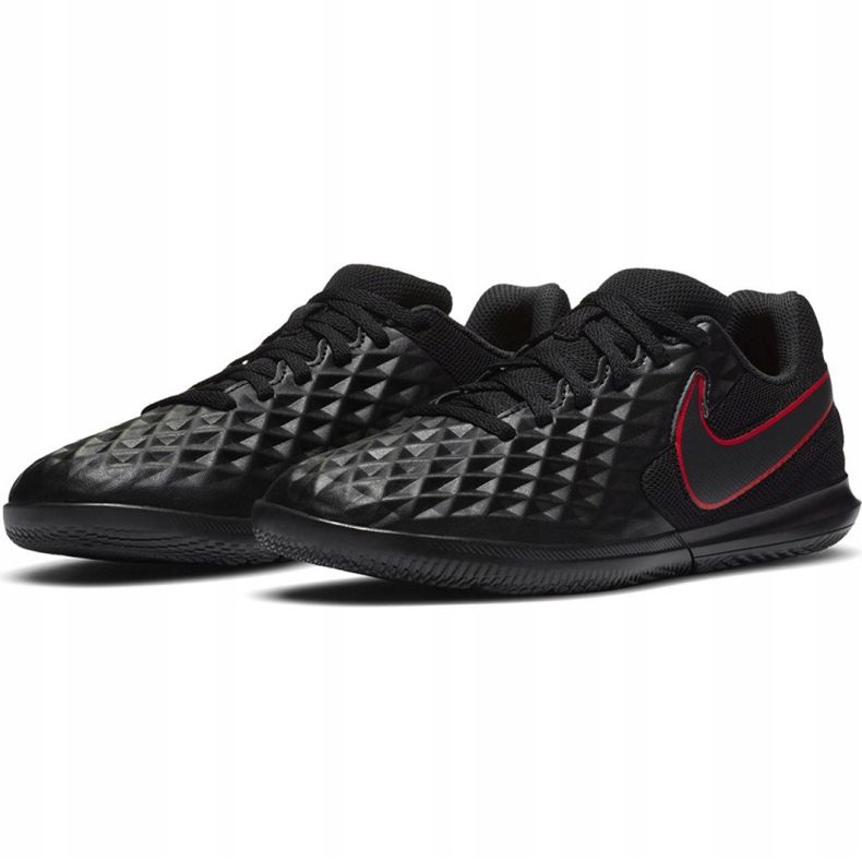 Nike Tiempo Legend 8 Club Ic Jr AT5882 060 futballcipő fekete fekete 2