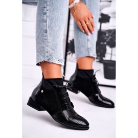 Női Csizma Bőr Maciejka Fekete 04744-20 1