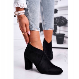 Női csizma magas sarkú Sergio Leone fekete BT498 2