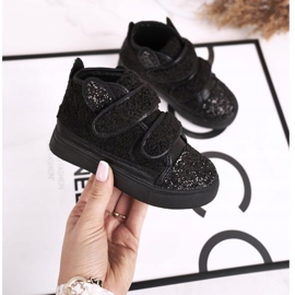 FRROCK Gyerekcipők High Warm Black Clifford fekete 1