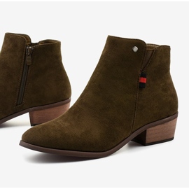 Barna lapos bokacsizma 20Y8039-6 1