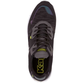 Kappa Laverton férfi cipő fekete és szürke 242930 1133 1