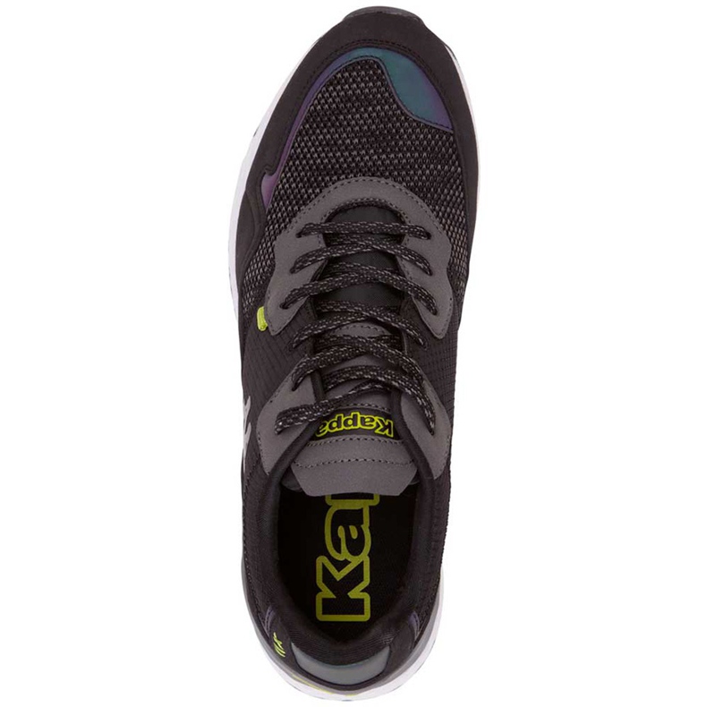 Kappa Laverton férfi cipő fekete és szürke 242930 1133 1