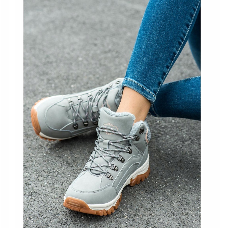 Ax Boxing Kényelmes trekking cipő szürke 2