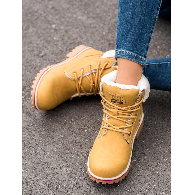 Arrigo Bello Meleg túracipő sárga 2