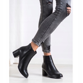 J. Star Meleg csizma öko bőrrel fekete 1