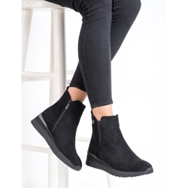 Gogo Meleg ék csizma fekete 2