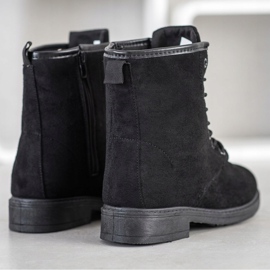 Emaks Suede Trappers fekete 1