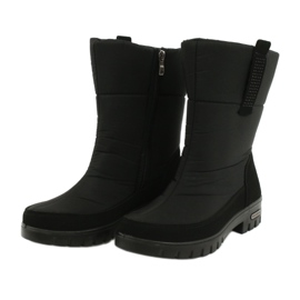 Light Fur Snow Boots Progress 20-09 fekete 2 Light Fur Snow Boots Progress 20-09 fekete 2