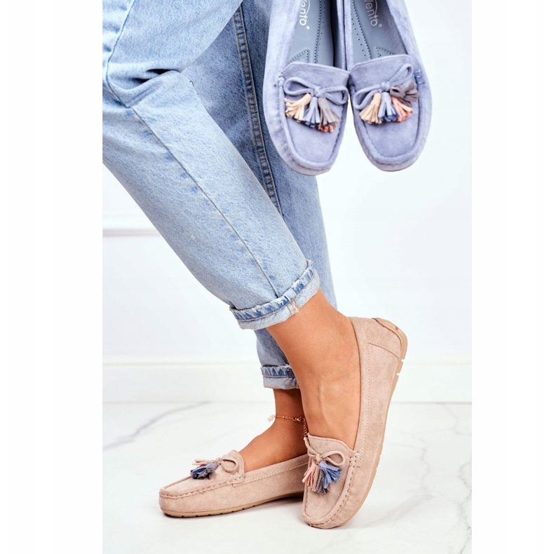 Evento Női cipők Velúr 20PB35-2003 Bézs Donna Mia 1