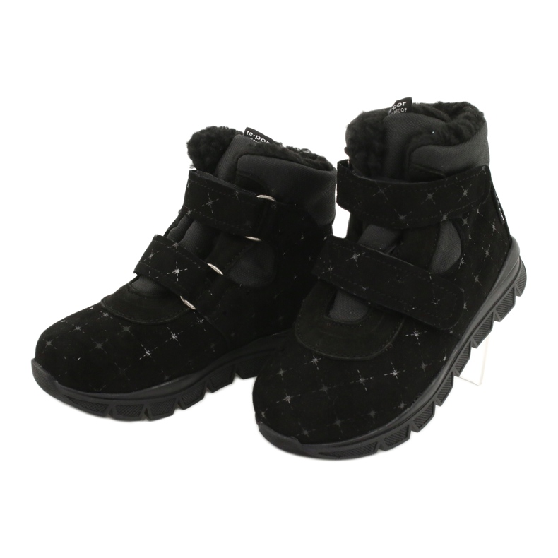 Csizma TE-POR Mazurek 1360 M membránnal fekete 2