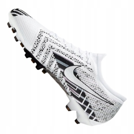 Nike Vapor 13 Pro Mds Ag M CJ9981-110 futballcipő fekete, fehér, szürke / ezüst fehér 1
