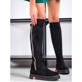 Seastar Térd feletti csizma fekete 1