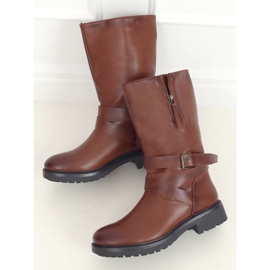 Barna katonai csizma RB98P Camel 1