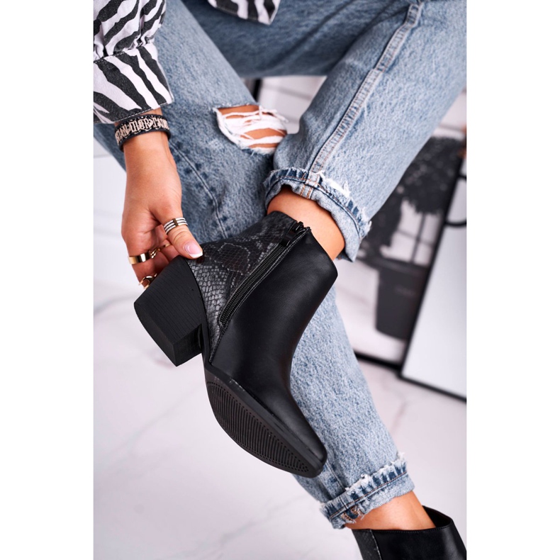 Női Csizma Meleg Fekete Meatown szürke 2 Női Csizma Meleg Fekete Meatown szürke 2