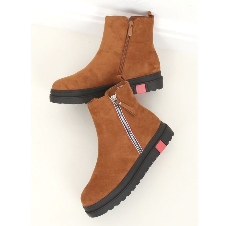 Teve NS150P Teve lapos cipő barna 1 Teve NS150P Teve lapos cipő barna 1