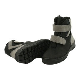 Fekete csizma Mazurek 1351 membránnal szürke 3 Fekete csizma Mazurek 1351 membránnal szürke 3