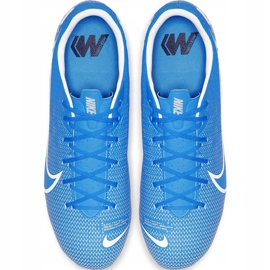 Nike Mercurial Vapor 13 Academy FG / MG AT5269 414 futballcipő kék kék 1