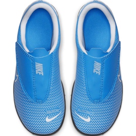 Nike Mercurial Vapor 13 Club Tf PS (V) Junior AT8178 414 futballcipő kék 1