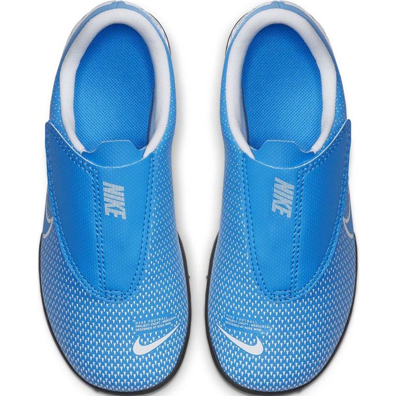 Nike Mercurial Vapor 13 Club Tf PS (V) Junior AT8178 414 futballcipő kék 1