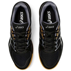 Asics Upcourt 4 fekete 1071A053 001 férfi röplabda cipő 1