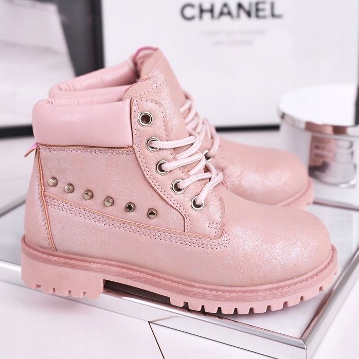 MSMG Meleg gyermekcsizma szegecsekkel Pink Gonzo rózsaszín 1