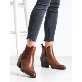 Divatos Sergio Leone csizma barna 1