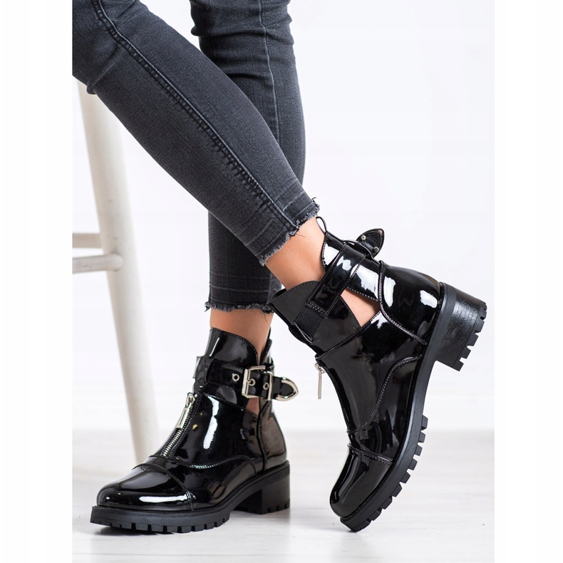 Seastar Lakkozott munkások fekete 1