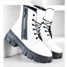 SHELOVET Szigetelt divatmunkások fehér 1