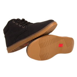 Férfi meleg bokacsizma Sal Black 1306 fekete 2