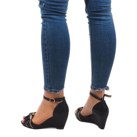 Ék Szandál F1-43 Fekete 2 Ék Szandál F1-43 Fekete 2