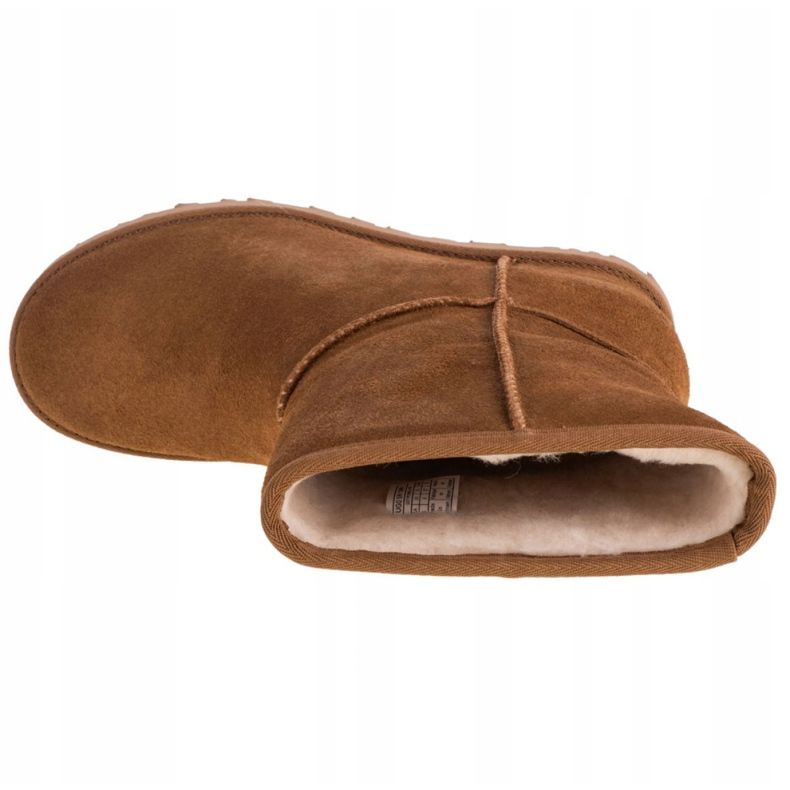 Ugg W Classic Femme Short 1104611-CHE barna 2