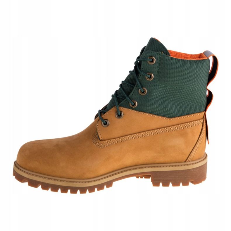 Timberland 6 hüvelykes prémium M A2D6U cipő bézs narancssárga zöld sárga 1