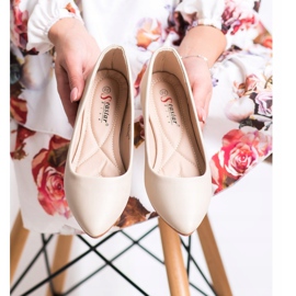 Seastar Bézs színű, öko bőr balerinák 1