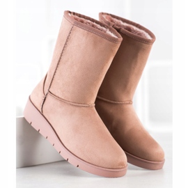 Kylie Magas Mukluki bézs 1