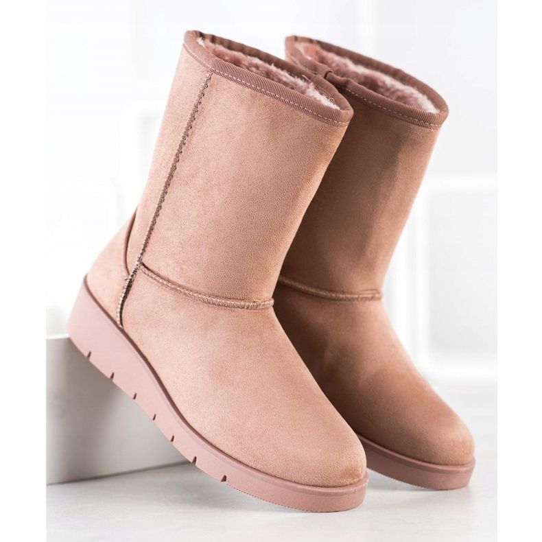 Kylie Magas Mukluki bézs 1