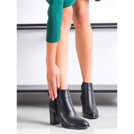 Cm Paris Elegáns ökobőr csizma fekete 1