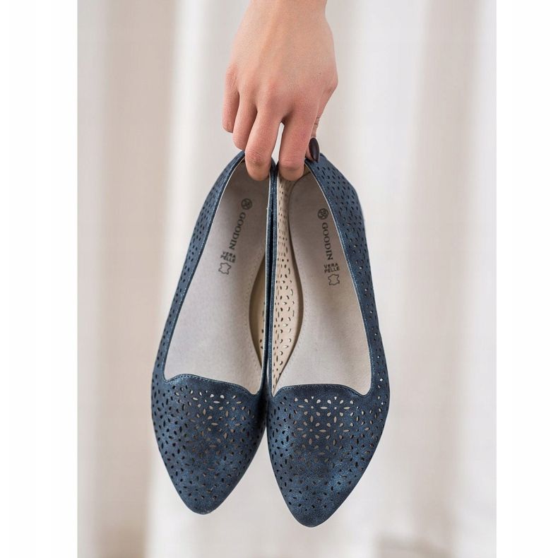 Goodin Balerinák Holo effektussal sötétkék kék 2