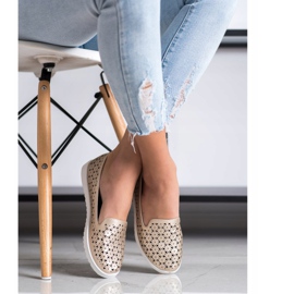 Renda Kényelmes áttört urak aranysárga 1